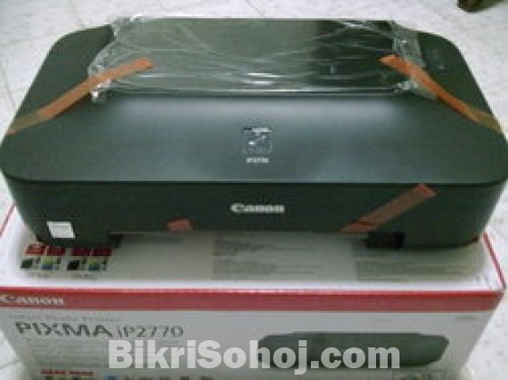 Canon Pixma iP 2770 Inkjet Color & Black Cartridge Printer